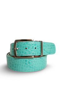 Aqua Crocodile Belts