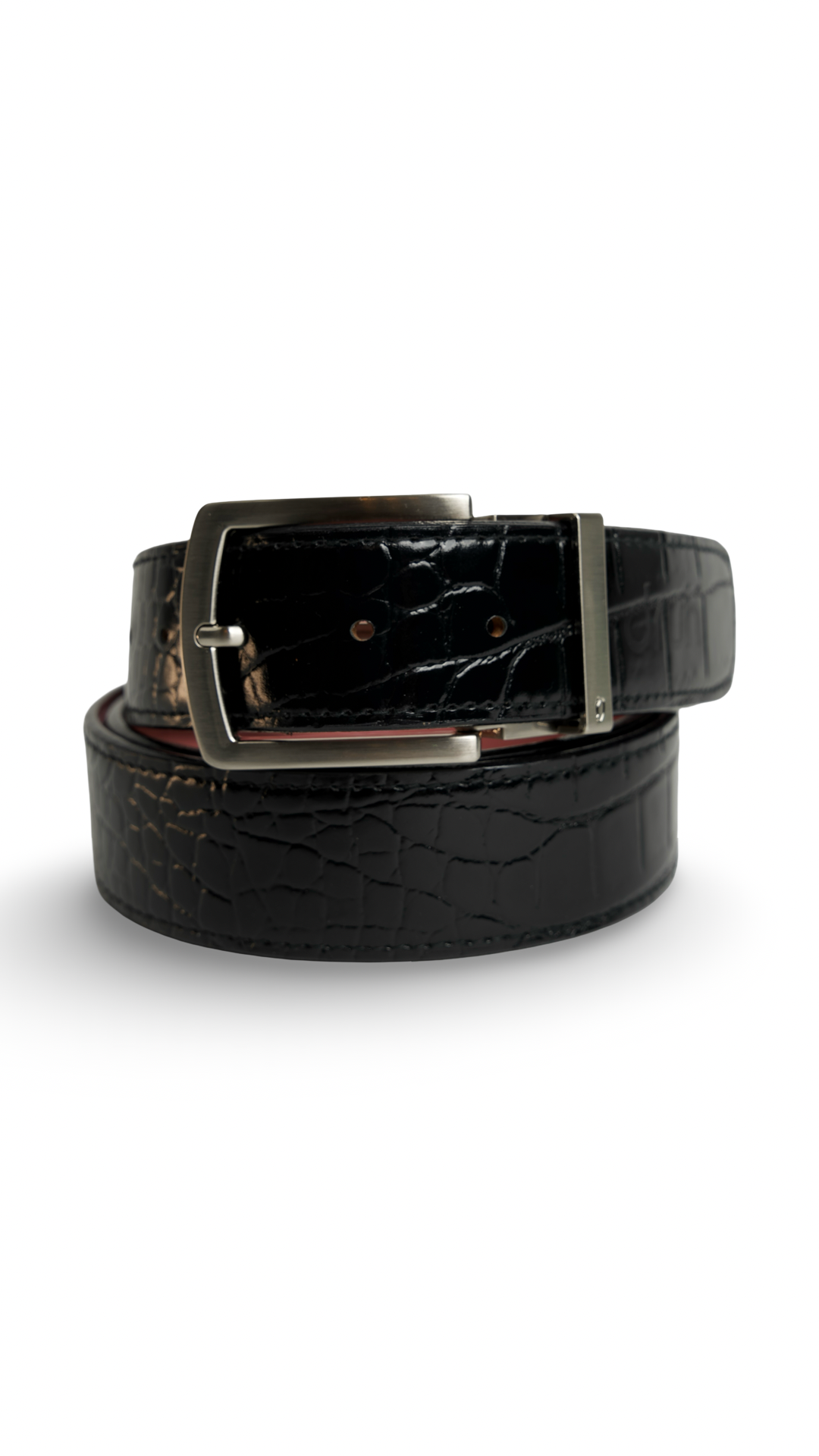 Black Crocodile Belts