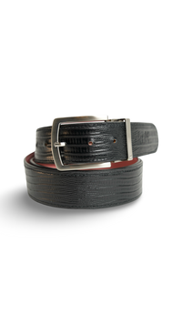 Black Lizard Belts