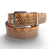 Brown Snakeskin Belts