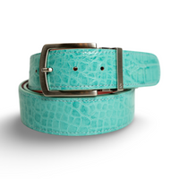 Aqua Crocodile Belts