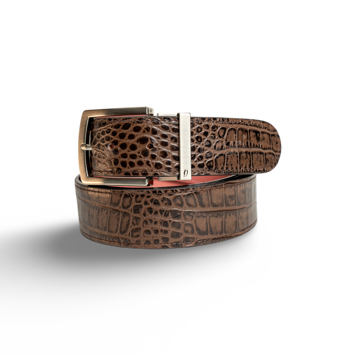 Brown crocodile Belts