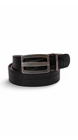 Black Crocodile Belts