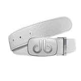 White Ostrich Belts