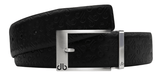 Embossed Leather Belt - db Icon Pattern