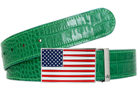 Crocodile Leather Belts