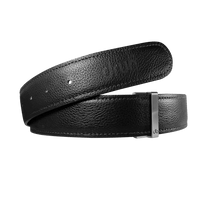 Black Full Grain Leather Belt Straps Druh Belts USA