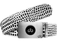 Black & White / Ballmarker Crocodile Leather Belts Druh Belts USA