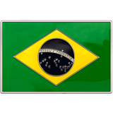 Brazil Flag Buckle