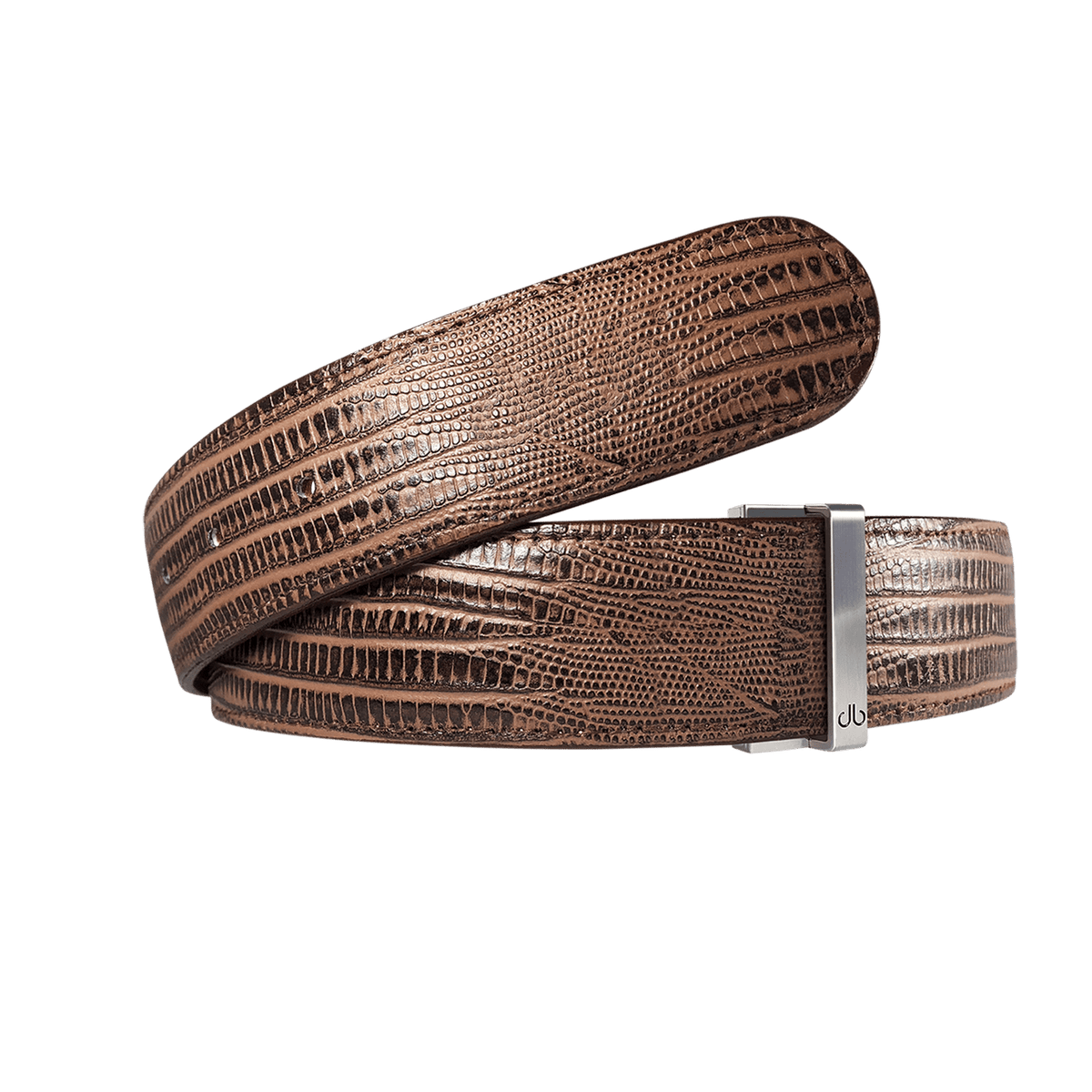 Druh Golf Belt Brown Lizard