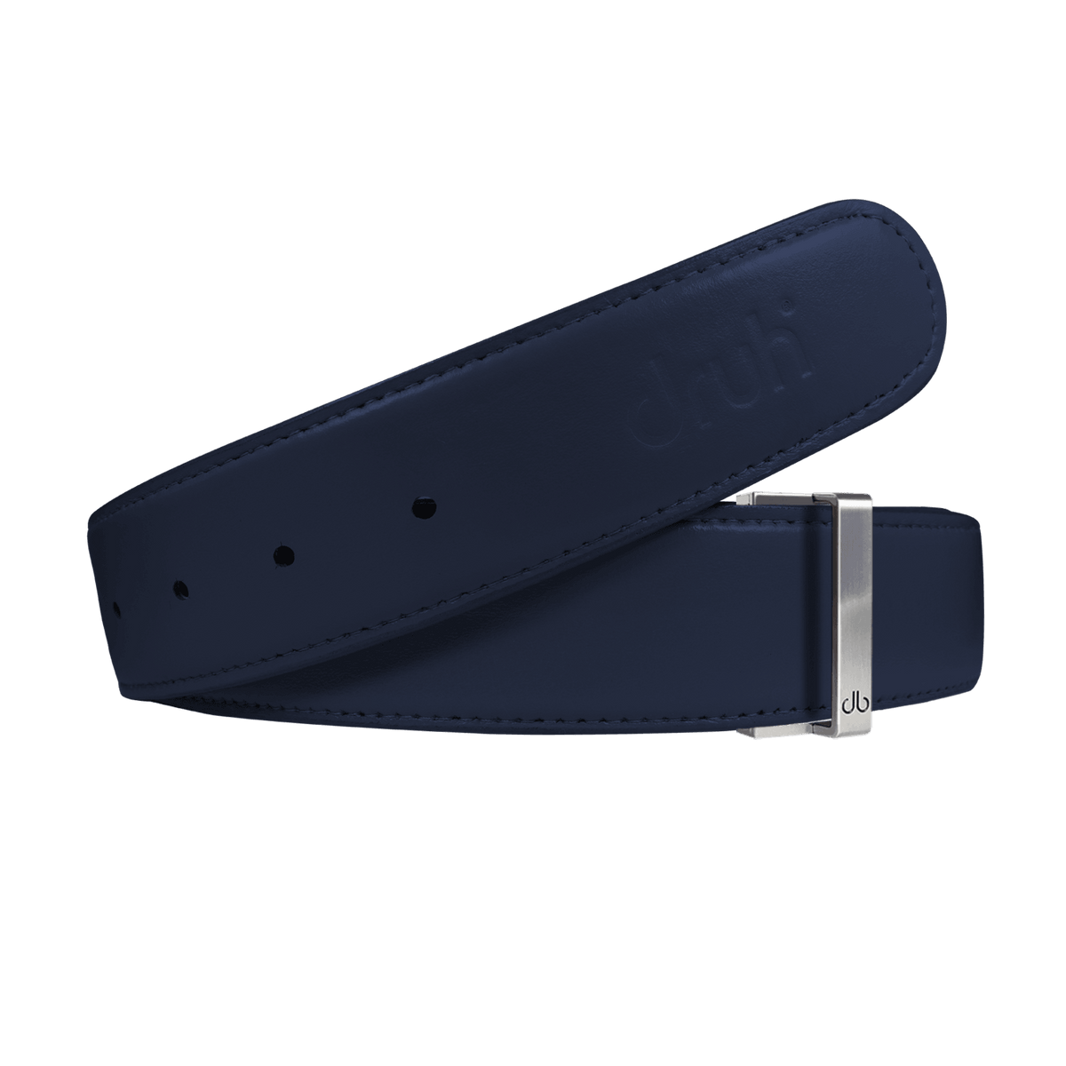 Navy Golf Belt - Leather Strap