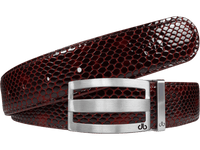 Snakeskin Leather Belts Druh Belts USA