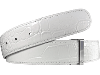 White Crocodile Leather Collection Druh Belts USA